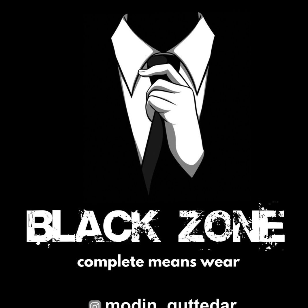 Black zone men’s wear